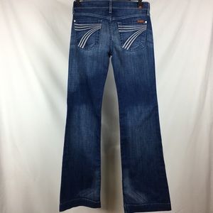 7 For All Mankind Dojo Jeans - 27 Inseam 34.5
